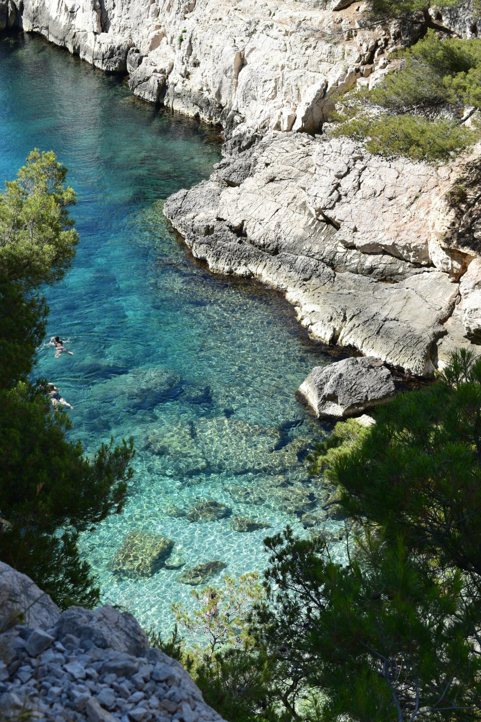 Calanque de Marseille protégée